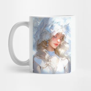 Cute anime girl - angelic nun anime girl Mug